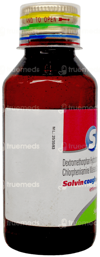 Solvin Sugar Free Cough Syrup 100Ml